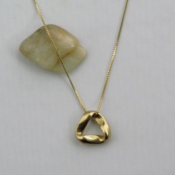 14 karat Gold SMALL Pendant Size: 5/8 inches