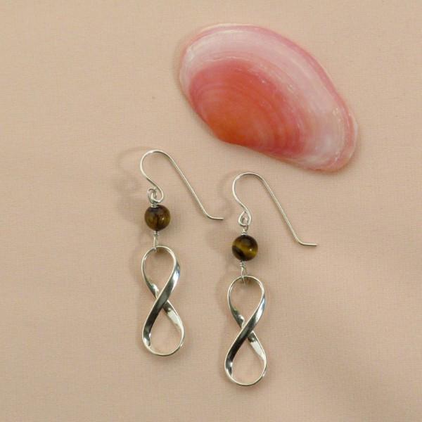Sterling Silver Infinity Earrings