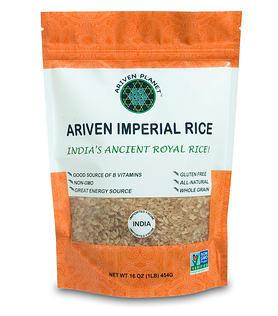 (12 lbs) Ariven Imperial Rice: The Royal Heirloom Rice of India