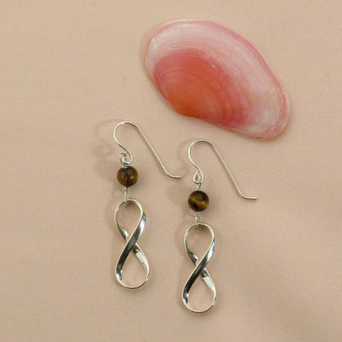 Sterling Silver Infinity Earrings