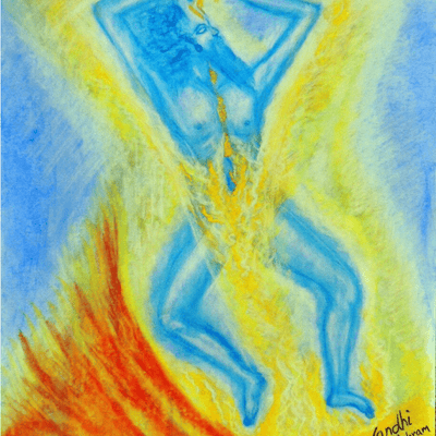Cosmic Dancer (Bhoga Deva Nathar)-- Sage of the Six Pointed Star Yantra!