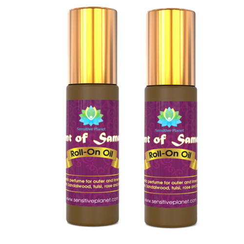 scent of samadhi roll-on oil 2 units