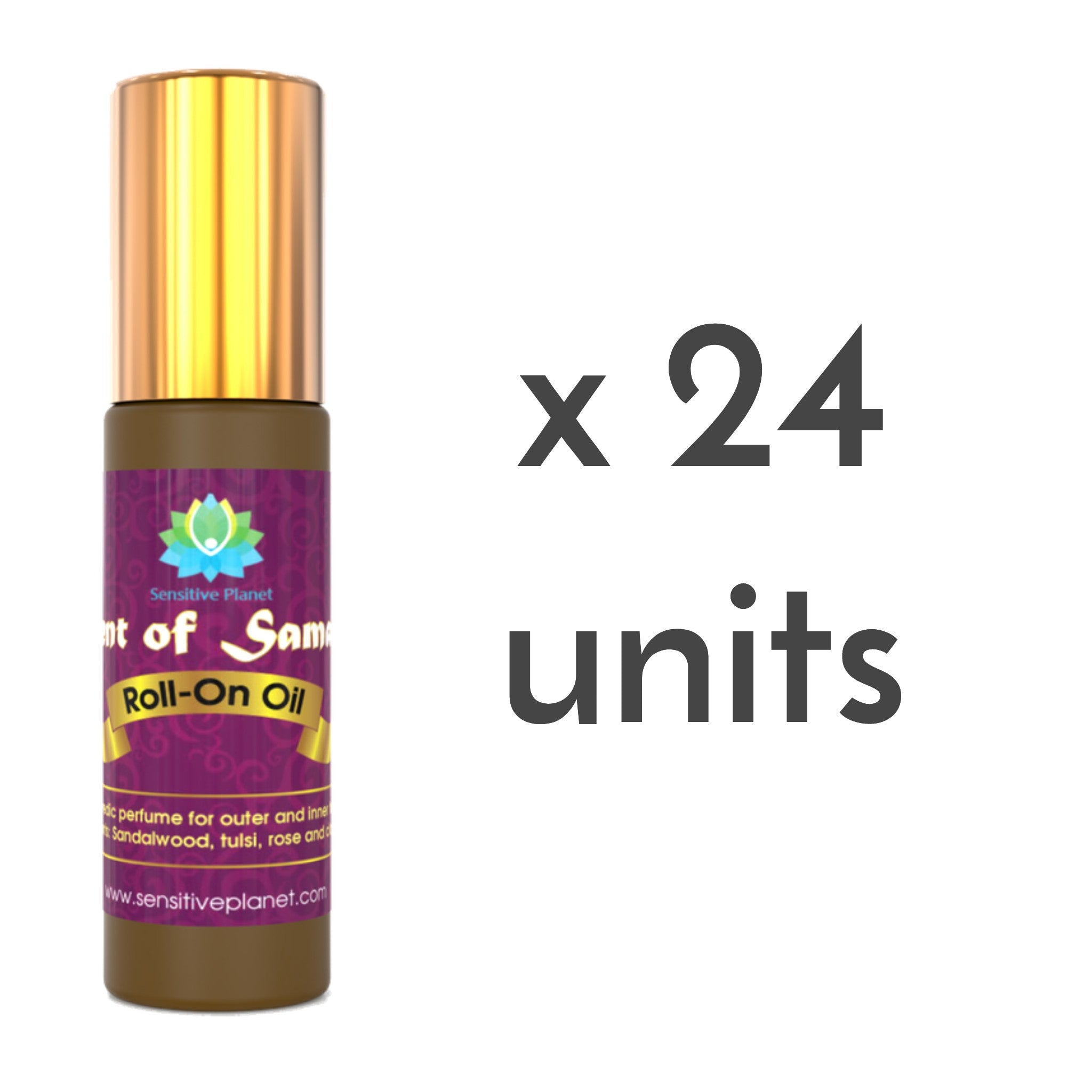 scent of samadhi roll-on oil 24 units