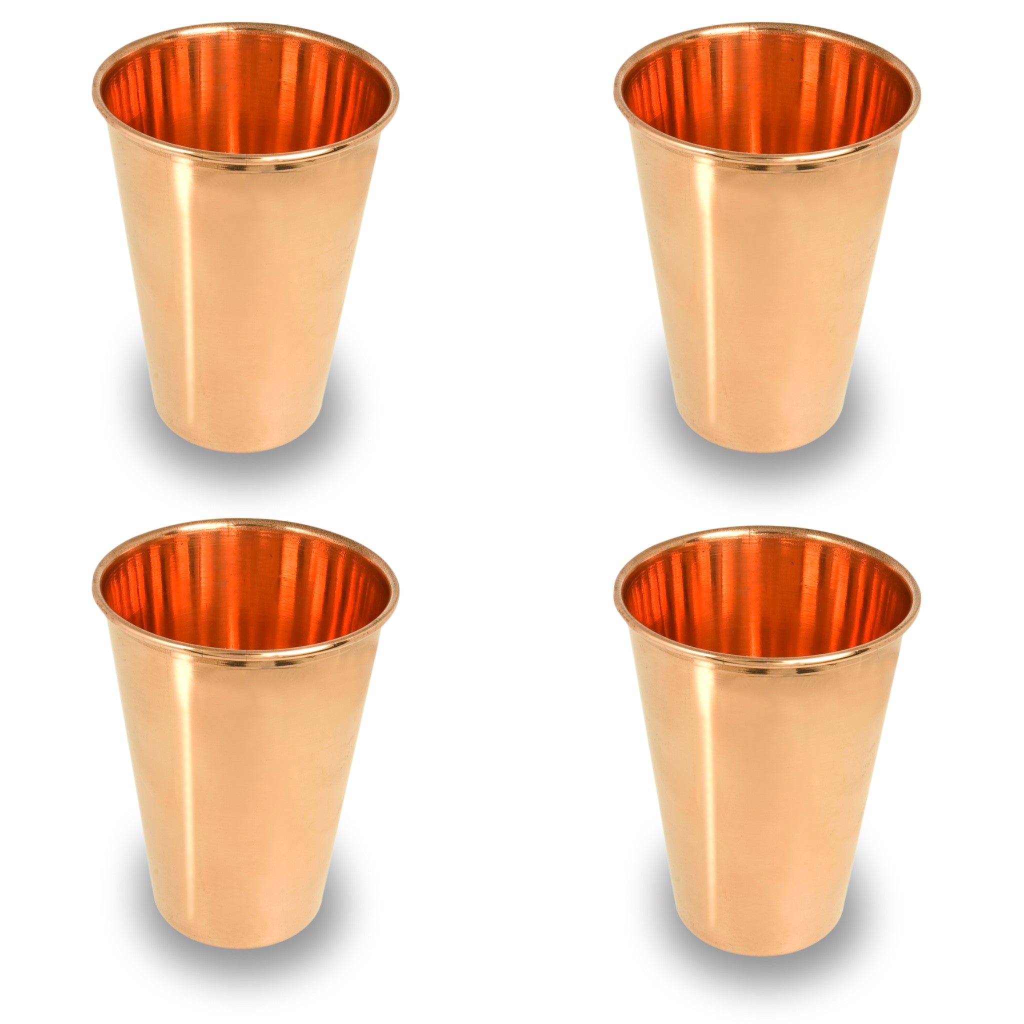 Ayurvedic pure copper drinking cups