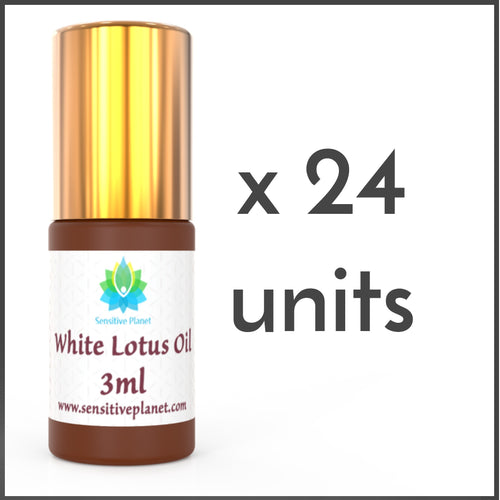 (24 UNITS) Wholesale-  3ml White Lotus Oil @ $14/unit
