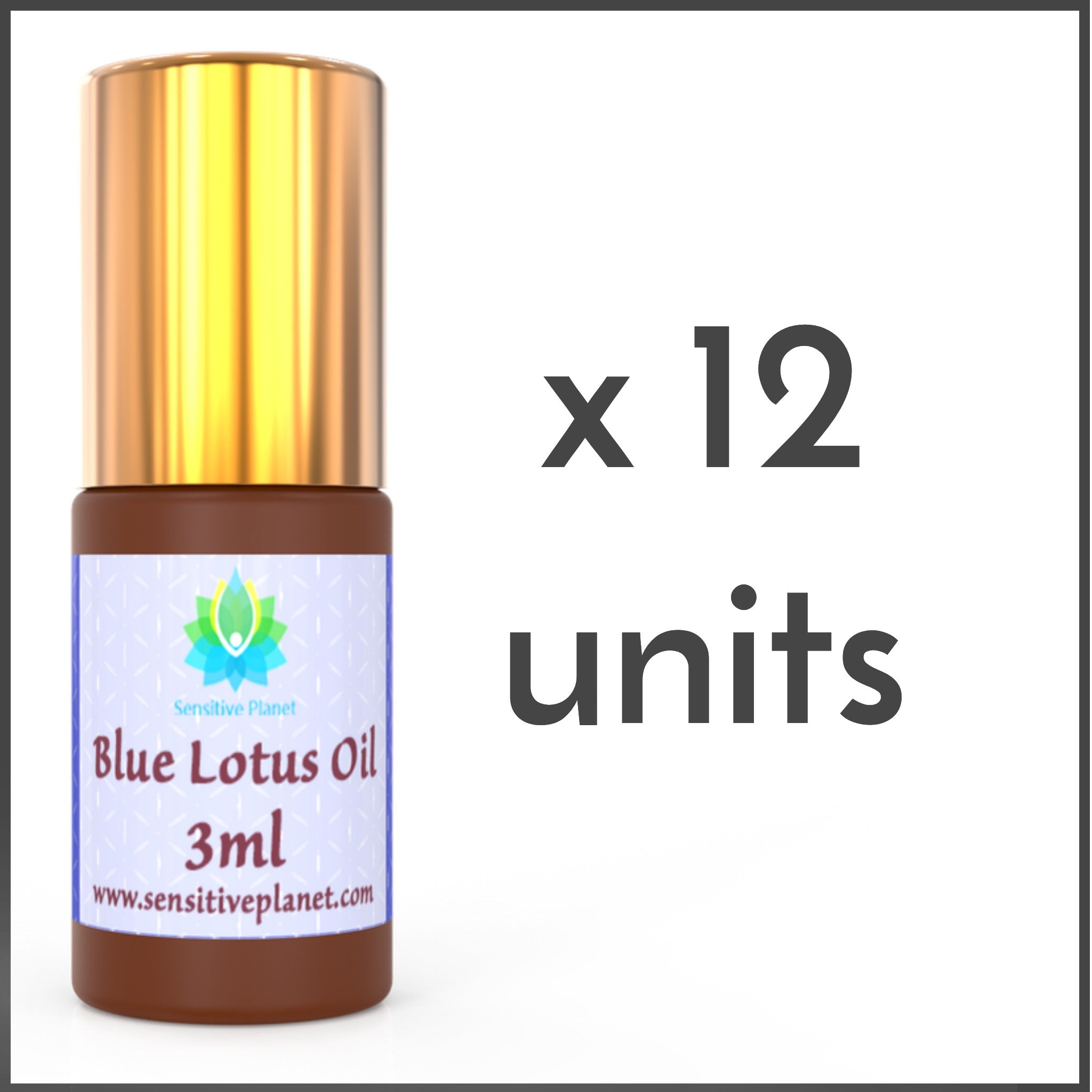 (12 UNITS) Wholesale-  3ml Blue Lotus Oil @ $17/unit